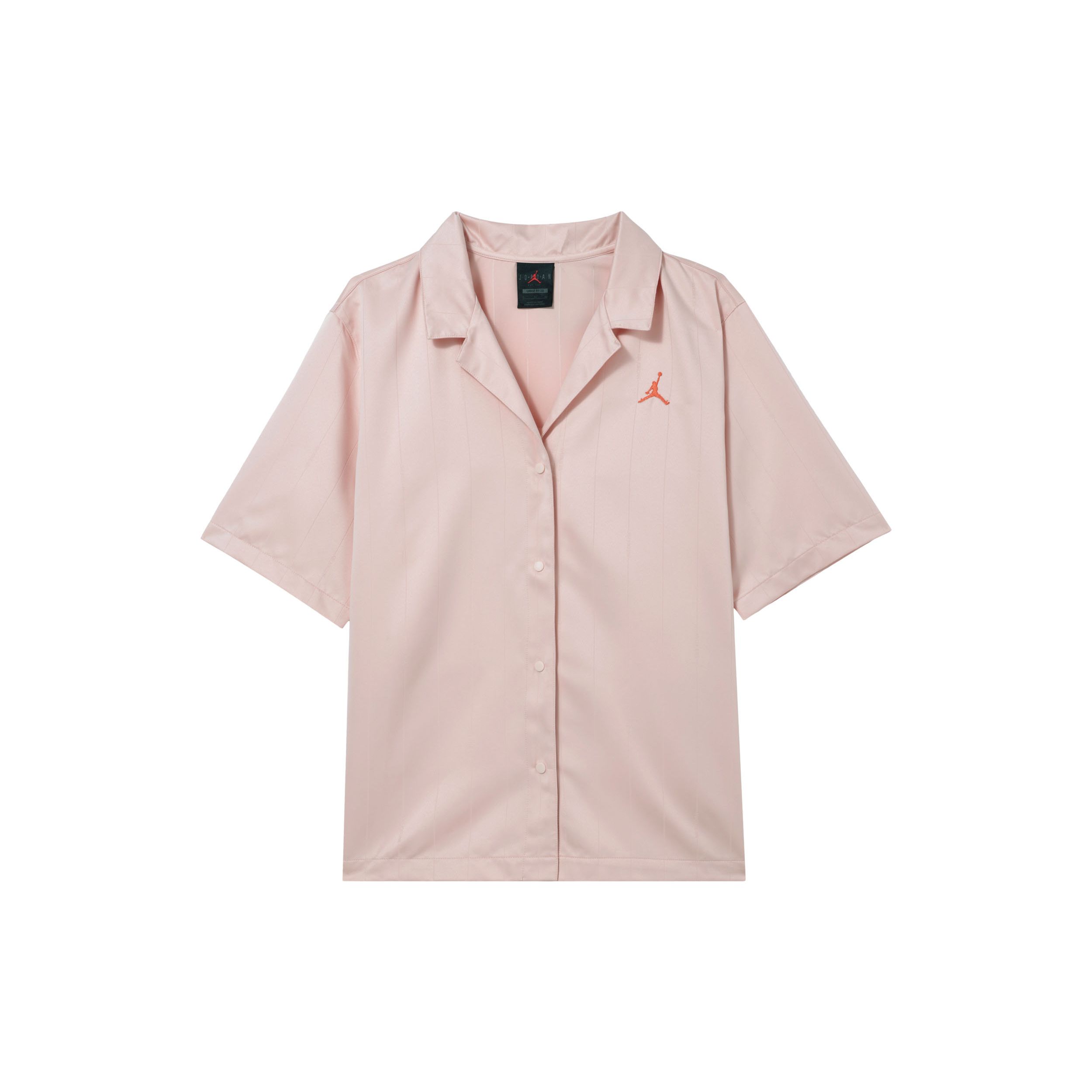 

Jordan Heritage Top Plain Logo Sports Casual Short Sleeve Polo Shirt Women Tops Pink DM5229-800 S