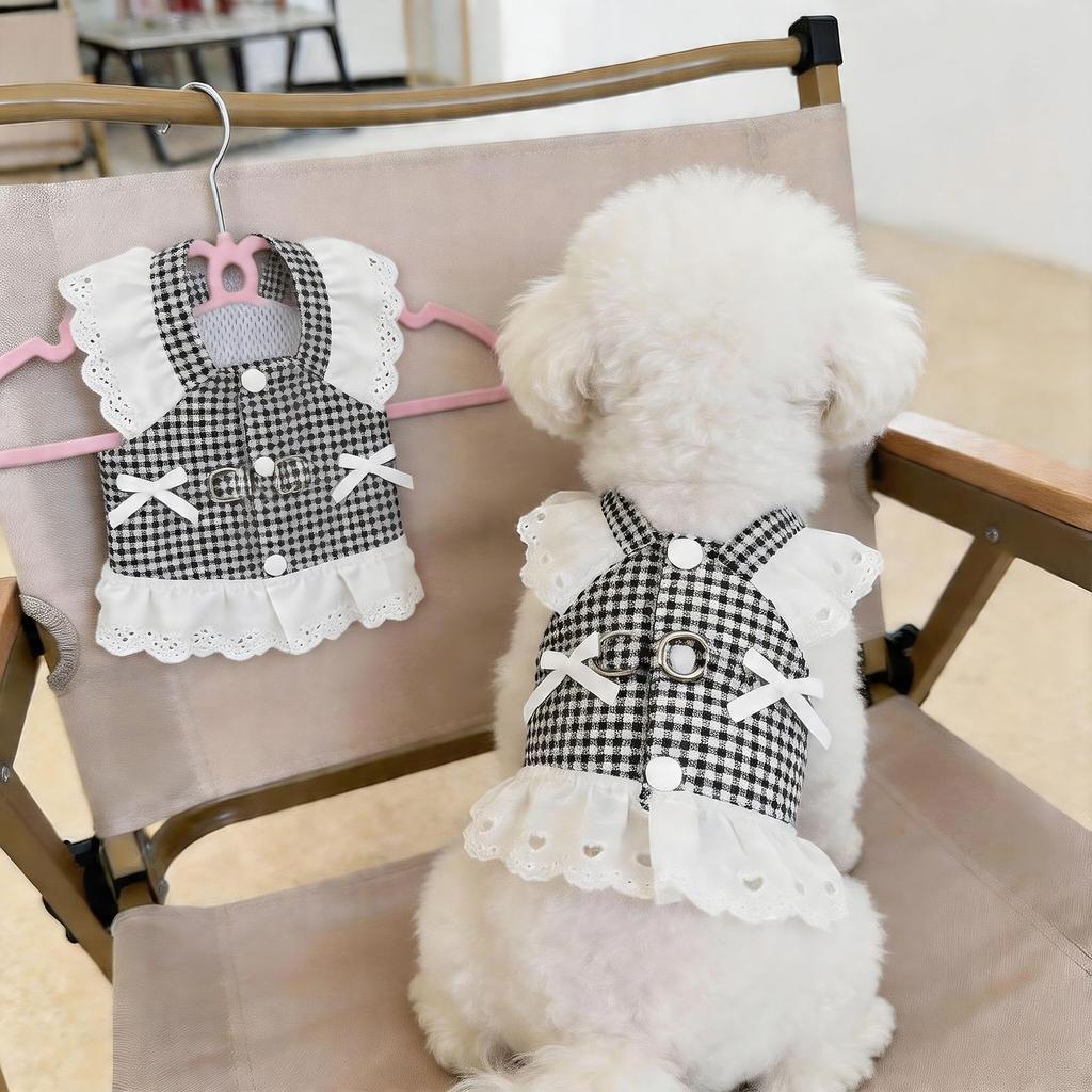 Pet Dog Vest-style Harness Leash for Summer Dog Walking, Suitable for Small Dogs, Non-restrictive for the Neck, for Yorkshire Terriers and Maltese