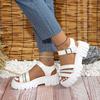 Fashion Women's New Fashion Buckle Designer Sandals for Women 2024 Summer in Store Solid Color Outdoor Dress Party Ladies Flip Flops