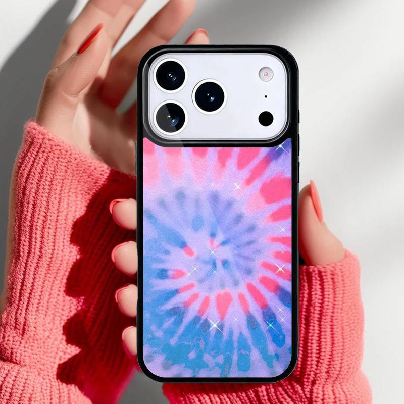 

Tie Dye Trippy Phone Case for iPhone 17 Air 16e 15 14 13 Pro Max Back Cover for 12 11 Pro Coque iPhone 14 Pro
