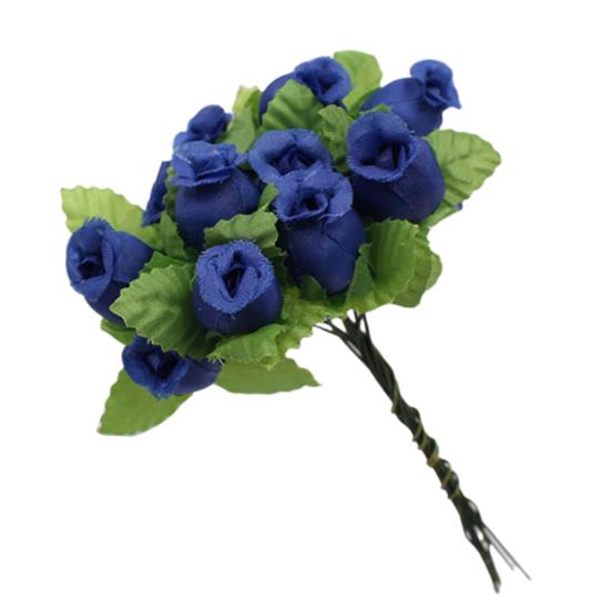 1 bukett kunstig blomst 12 rosehoder DIY Craft Home Party Bryllupsdekor