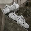Fashion Round Nose Flat-heeled Sneakers Size 48 To 50 Man Slippers Sneakers Flip Flops Shoes Beach And Outdoor Sandals Sport
