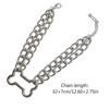 Chaîne de hanche Collier délicat en os creux Collier à longueur réglable Cadeau parfait pour la jeunesse à la mode