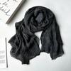 Soft Viscose Scarf Vertical Striped Shawl Wrap Modern Neck Wrap  Japanese Style