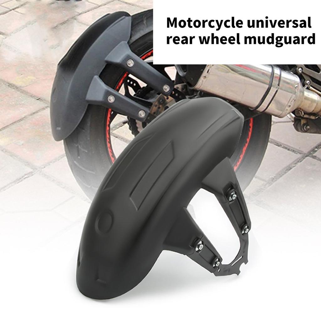 Motorcycle Rear Fender Upgrades Waterproof & Easy Install Motorcycle Mudguard Upgrades for Enhances Stability & Safety