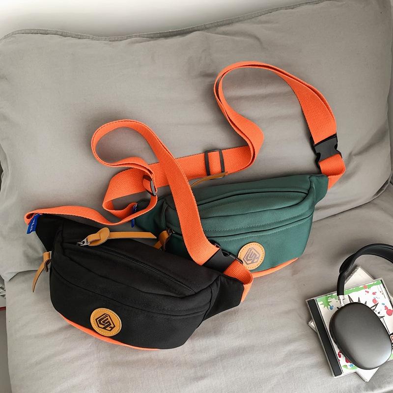 Chest Bag Fashion Casual Versatile Crossbody Bag Multi Functional Large Capacity Trendy Sports Waistpack