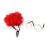 Clown's Hair Kitty Wavy Hair Adjustable Fit Cat Fake Hair  Party Play Costume
