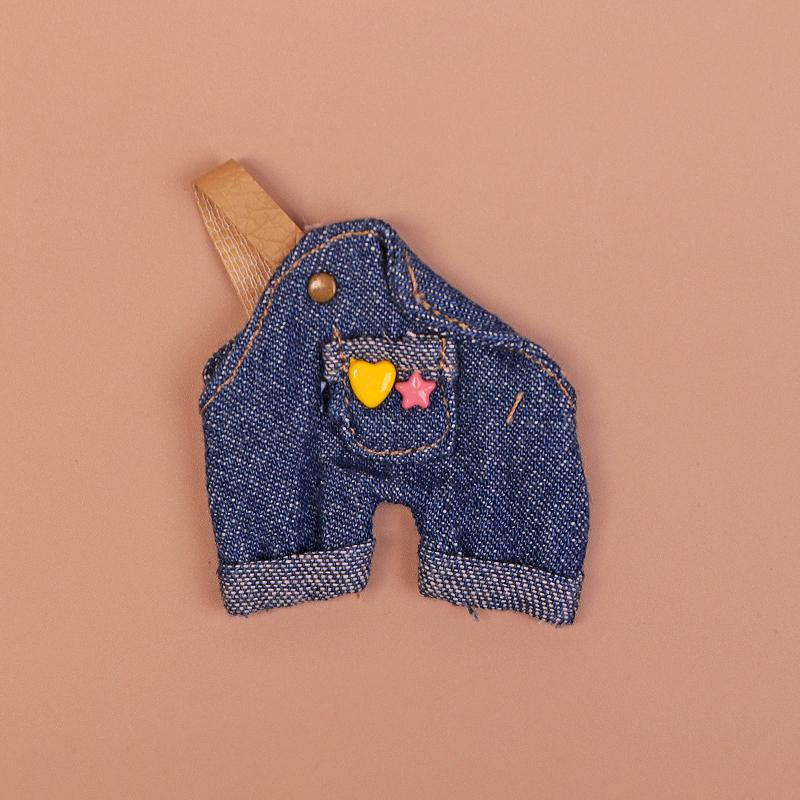 ob11 Baby Figure Blue One Shoulder Overalls Casual Wear obitsu 11 Molly Gsc 1/12 BJD Doll Accessories Clothing BJD Baby Clothes