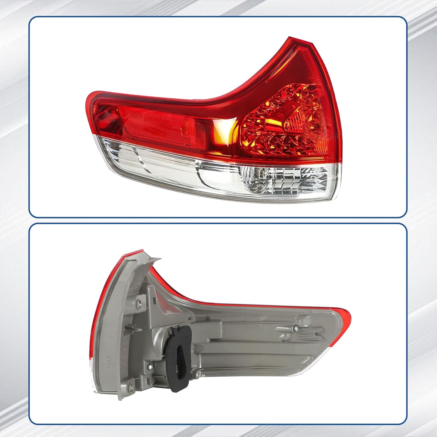 

Левый задний фонарь для Toyota Sienna 2011-2014 TO2804107 8156008030 United States