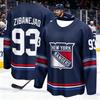 Neuer Herren Eishockey Trainingsanzug - Raptor 3D-Druck - Schnelltrocknend, Feuchtigkeitsableitend, Marineblaue Farbe - Langarm-Oberteil Kinder