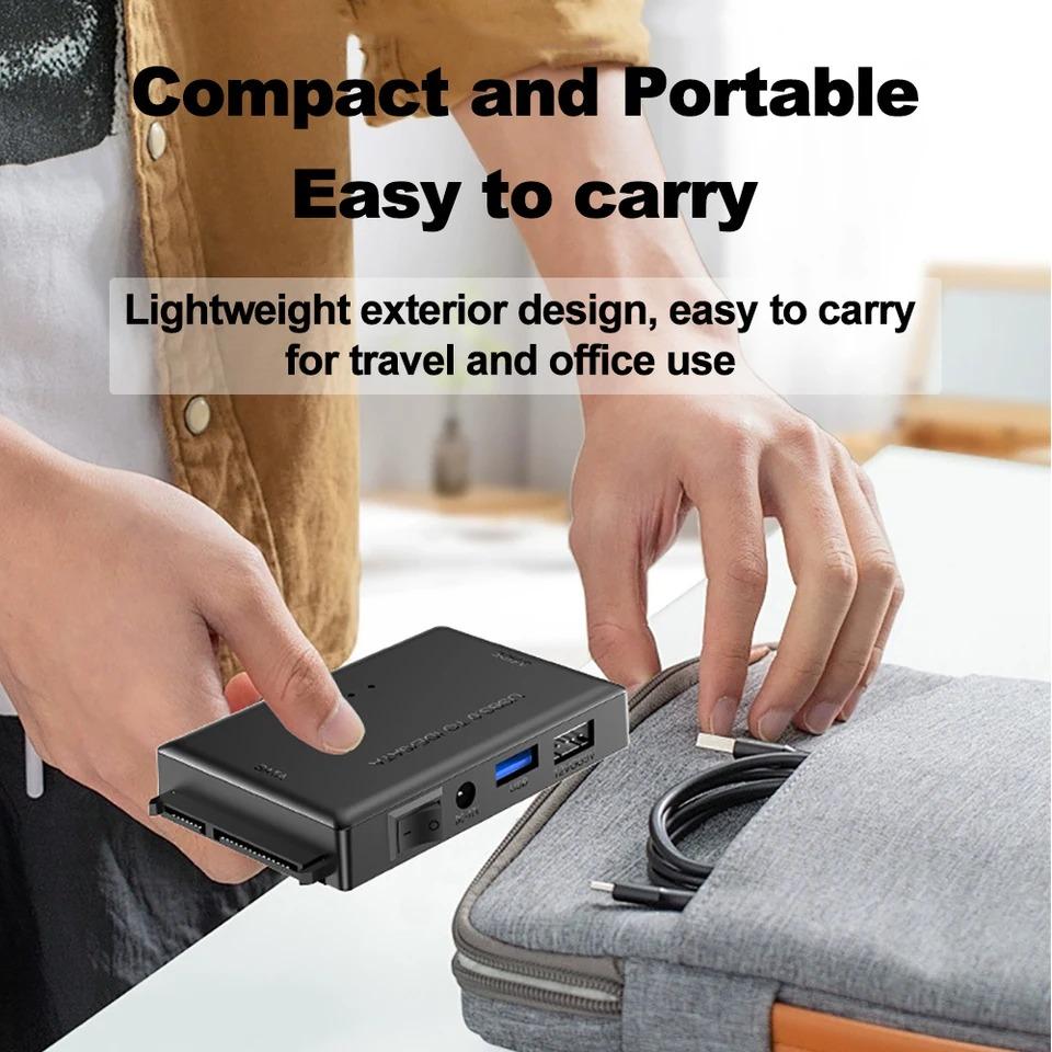 USB 3.0 naar SATA IDE Harde Schijf Adapter Converter Harde Schijf Lezer voor 3.5 2.5 inch HDD/SSD CD DVD ROM CD-RW 3 in 1 USB IDE SATA Adapter