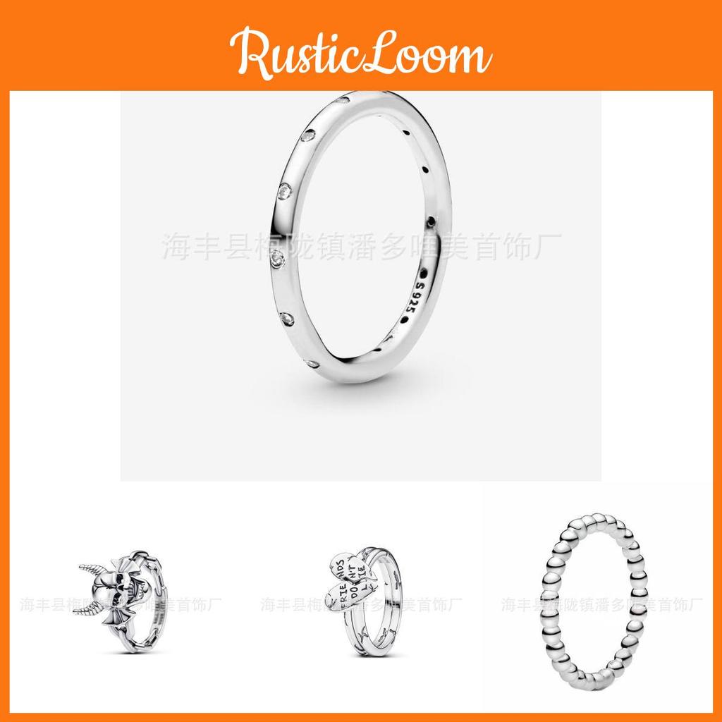 Copper Elegant S925 Heart Skull Ring Featuring Modern Geometric Design For Women