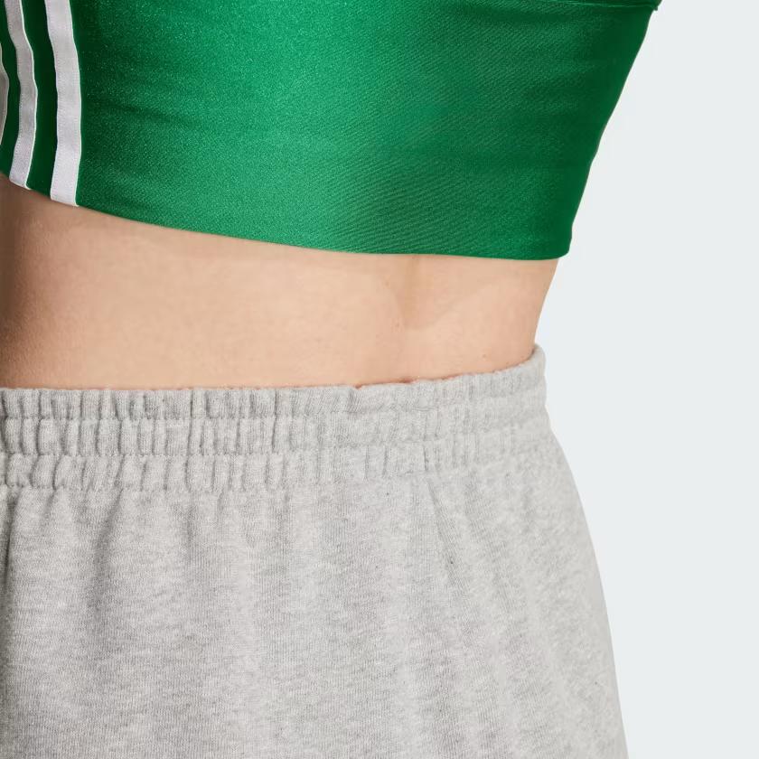 adidas Originals Essentials Mode Bequem Weich Dreiviertel Lässig Shorts Damen Shorts Mittelgrau IY7341