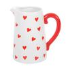 One Size – white, red