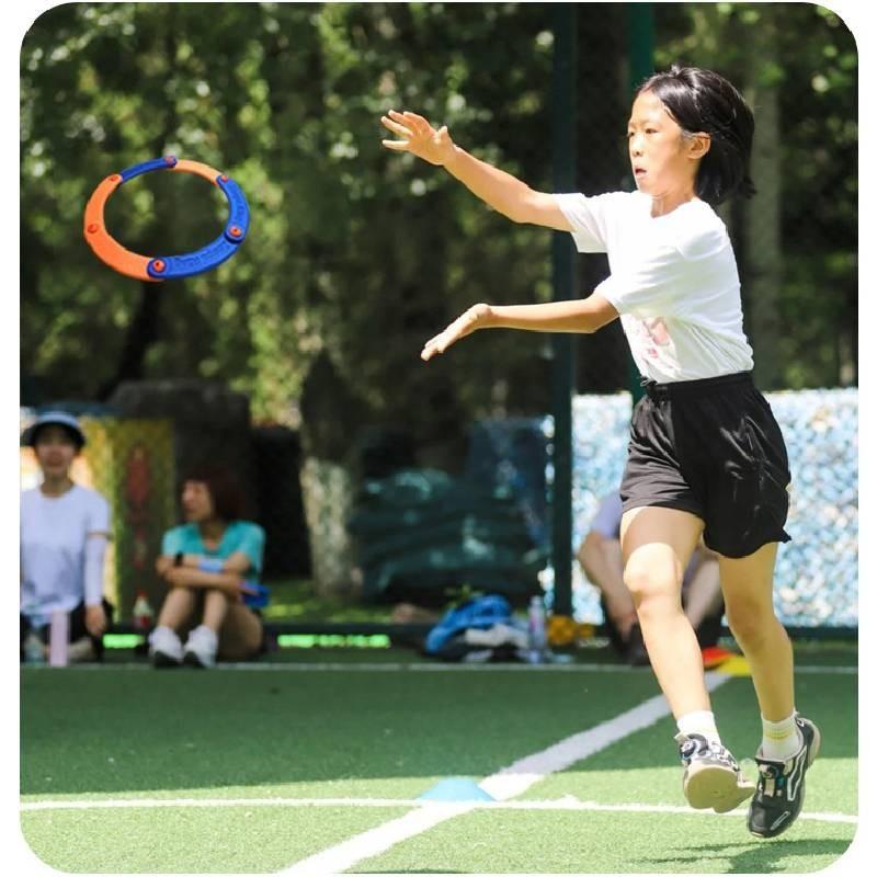 Frisbee Doux Sécurisé en Mousse Eva Pour Enfants Jeunes Jouet d'Extérieur Idéal Pour les Compétences de Développement