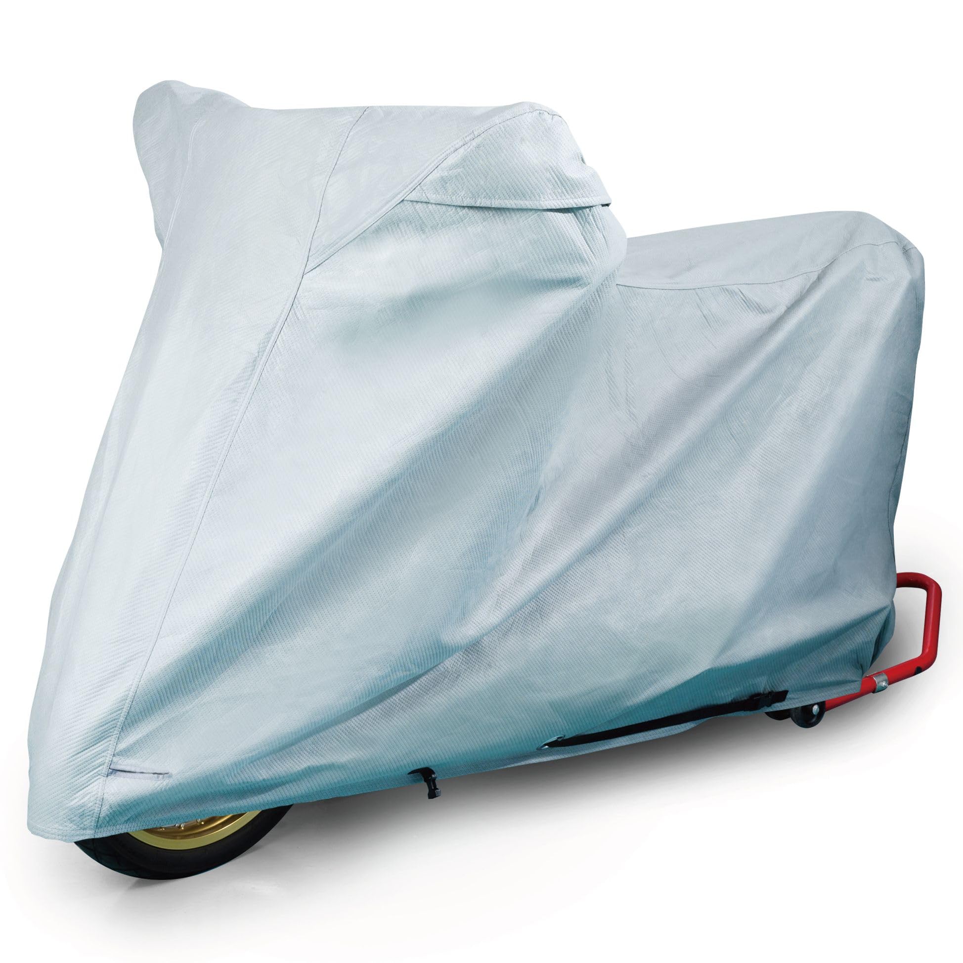 

Barrichello Motorcycle Cover, MG, Thick, Fleece-Lined, Moisture Permeable, Scratch-Resistant, UV Protection, 5 Layer Fabric 5L (Total length 240cm серый