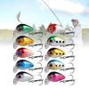 10pcs Fishing Lures Kinds Of Minnow Fish Bass Tackle Hooks Crankbaits Baits