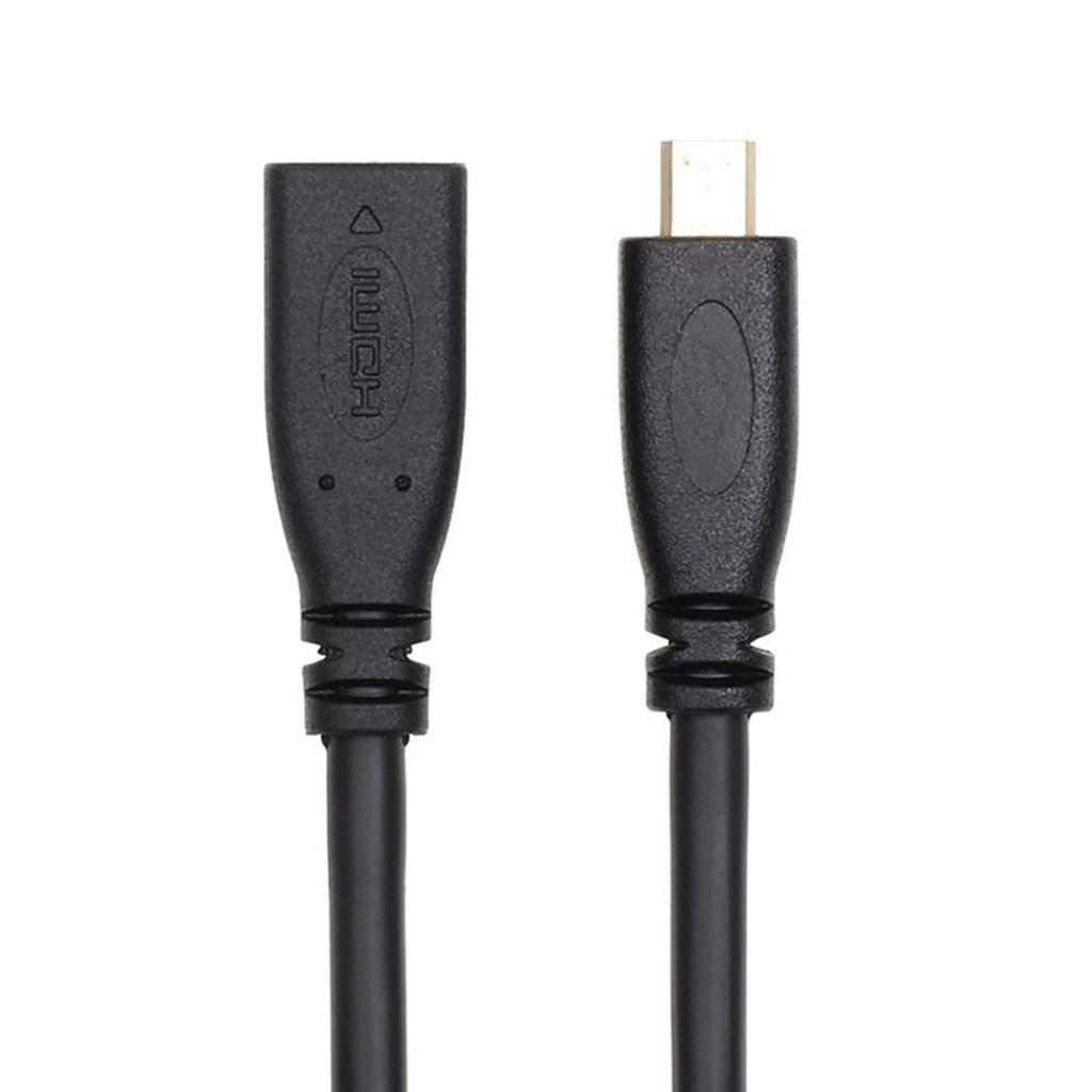 Chenyang 30cm HDMI Type D Micro HDMI Male To Micro HDMI Female HDMI Extension Cable 1.4