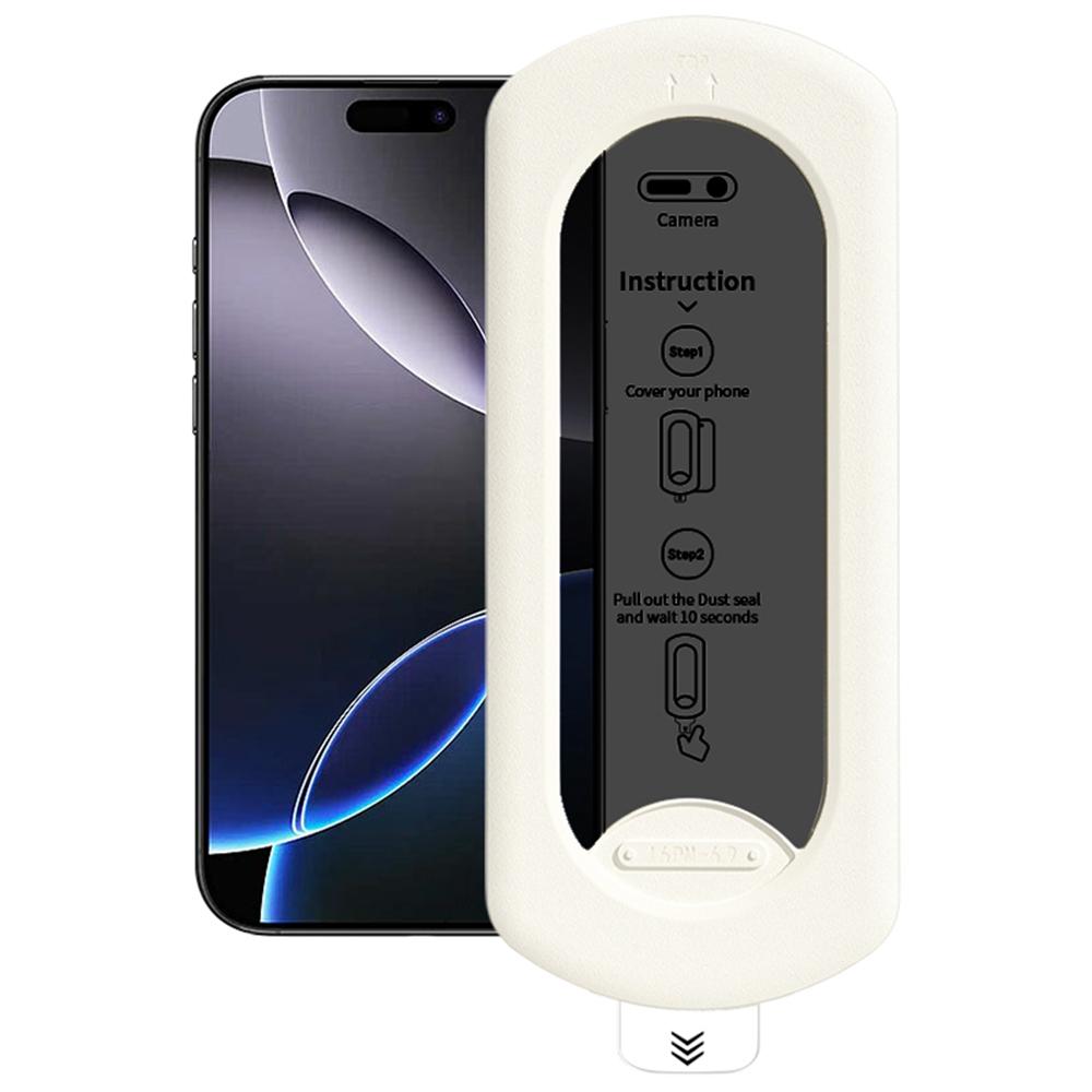 

Для iPhone 16 Pro Max Защитная пленка из закаленного стекла с защитой от шпионажа, Пылезащитный автоаппликатор, Защитное стекло для экрана, Полное покрытие A