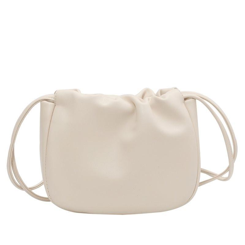 Chic Minimalist Womens Cloud Bag Modern Fashionable Casual Crossbody Bucket Bag