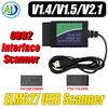 ELM327 USB V1.4/1.5/2.1 Oryginalny PIC18F25K80 FTDI FT232RL Narzędzie diagnostyczne OBD2 Dla ScanTool/MultiEcuScan Skaner interfejsu OBD2