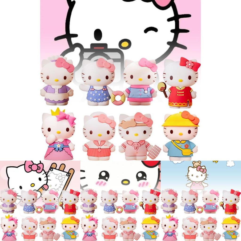 Adorable Kitty Cat Blind Box Series Cute Japanese Healing Figurine For Girls Gifts