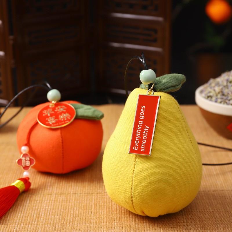 Peace and Joy, Dragon Boat Festival Mugwort Sachet Car Hanging Ornament, Backpack Hanging Ornament, DIY Material Kit for Men and Women, Gift
