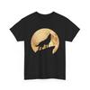 Wolf With Moon T-Shirt, Wolves Animals Lovers Zookeeper Women Men Shirt Unisex T-Shirt
