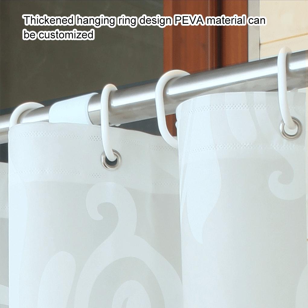 White Simple Living Room Curtains Durable And Long-Lasting Window Curtain Waterproof