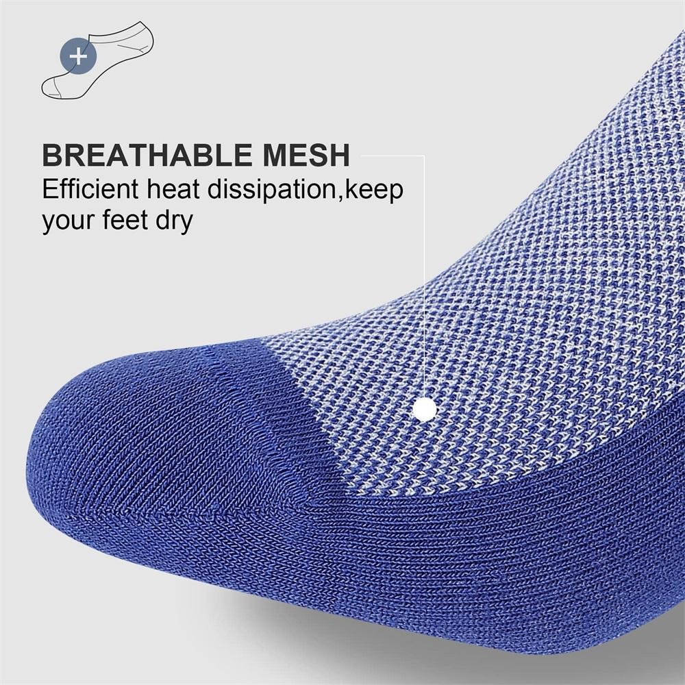 No Show Socks Mens 4/8 Pair Cotton Thin Non Slip Low Cut Men Invisible Sock