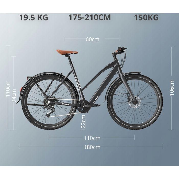 Electric Vehicle - FAFREES - F700M - 36V10Ah - 100 Km Range - 250W Rear Motor