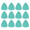 Uxcell Ukulele Soft Wool Felt Bass Guitar Acoustic Ukulele Blue 12-Pack Picks, 3.2mm Picks, Guitar/Bass Accessory,