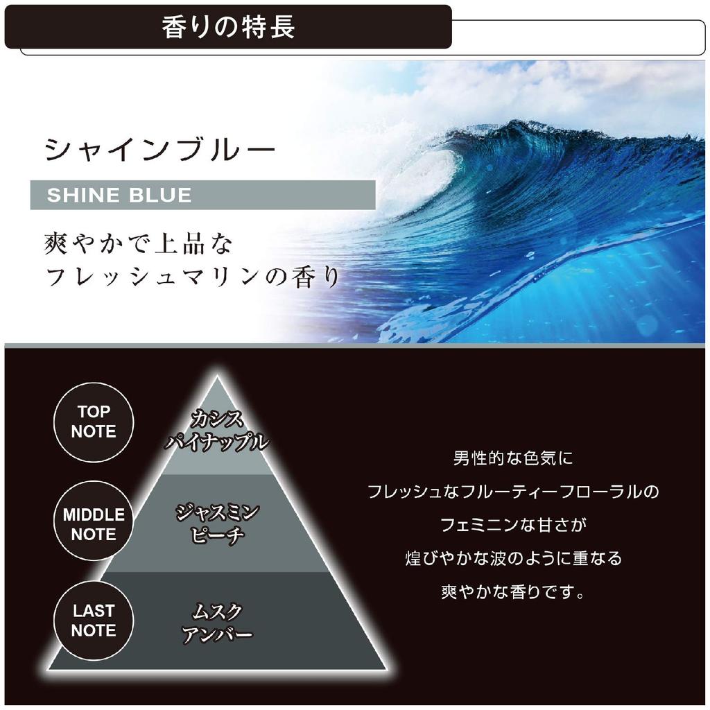 Carmate H1413 Car Deodorizing Blang Air Powered Air Conditioner Installation, Shine Blue, Dark Gray Metallic, 30 Days Lasting