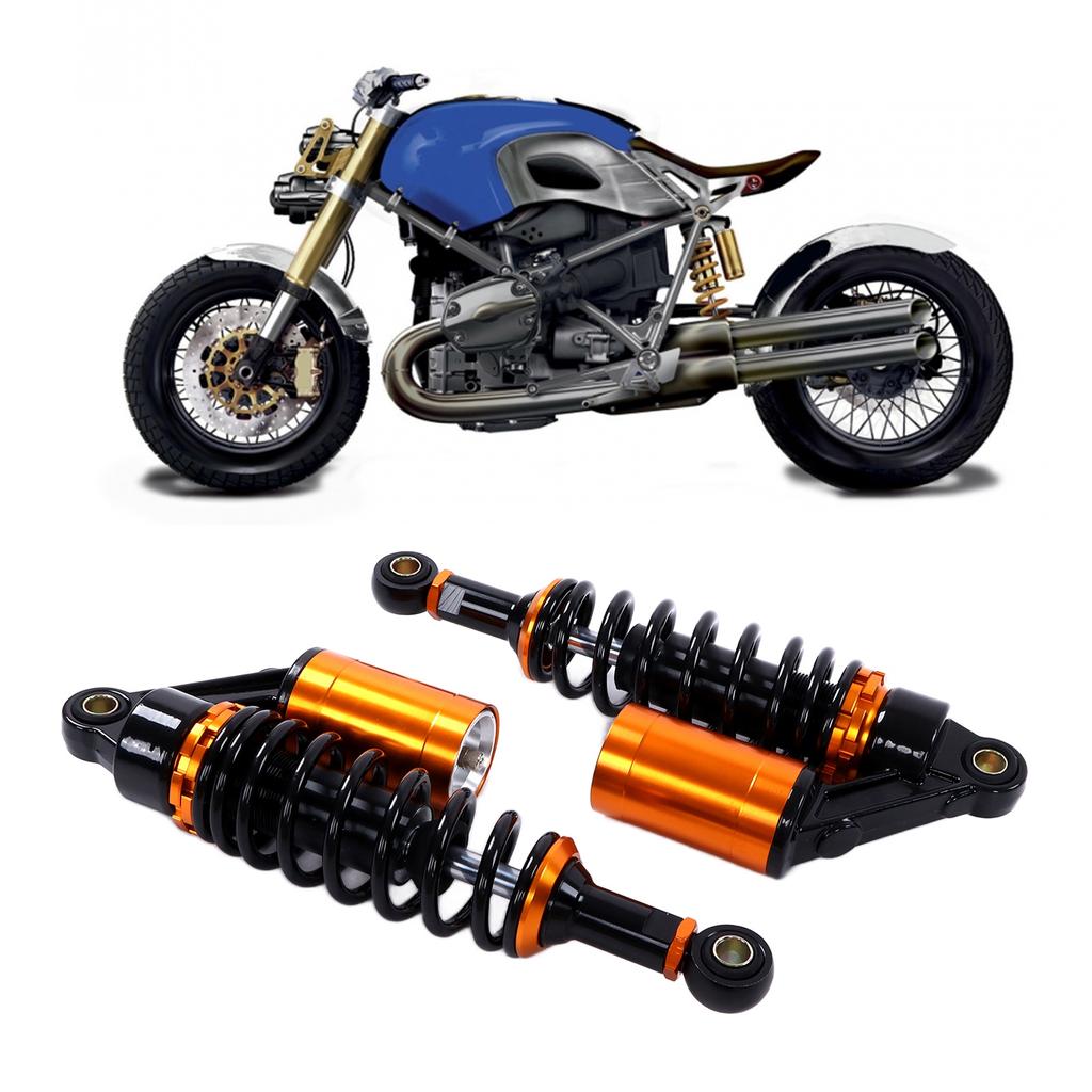 280mm Motorcycle Air Shock Absorber Safe Spring Design Universal for Scooter Dirt Bike ATV