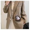 Borsa a Mano Testurizzata Specchiata Stile Coreano Chic - Borsa a Spalla Casual Versatile per Donna