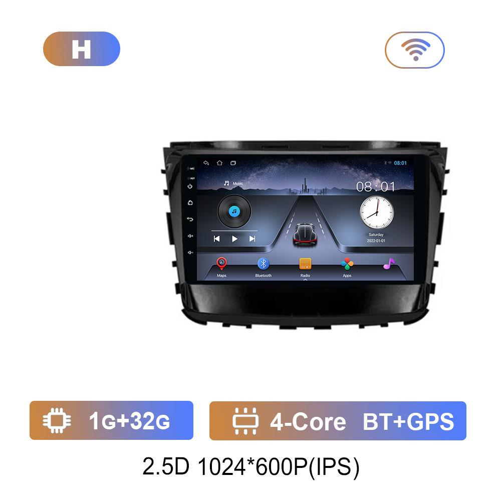 

Android 14 для Ssangyong Rexton Musso 2018 2019 автомобильный радиоприемник видеоплеер DVD 5G WIFI QLED экран мультимедиа DSP без 2 Din головное устройство