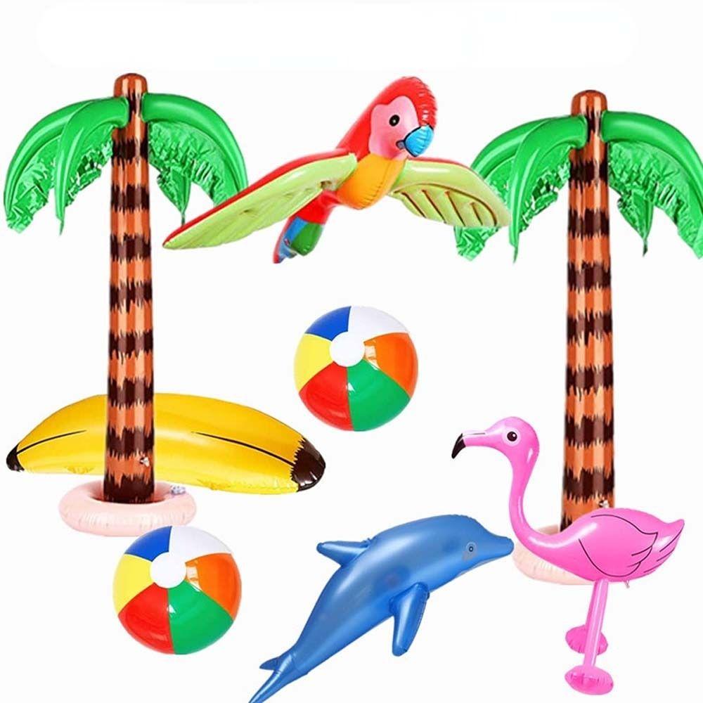 Balloon Inflatable Monkey Balloon Swimming Pool Toys Inflatable Tropical Palm Tree Float Water Toys