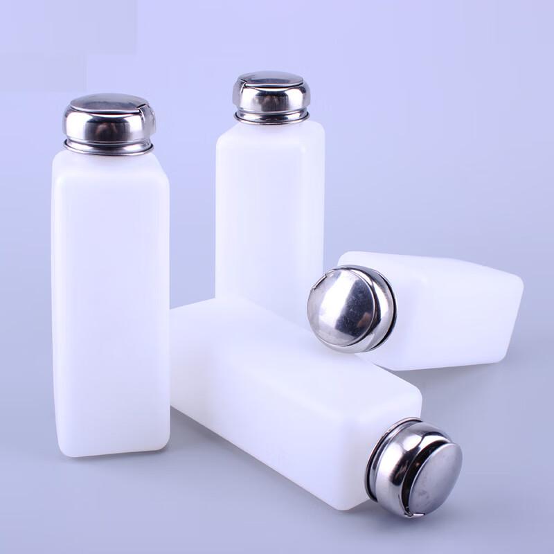 ESD Safe Press Pump Dispenser Bottle