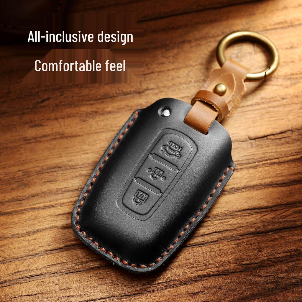 Kožený obal na klíč pro Kia Carnival, Sportage, K3, Sorento, Pegas & Elantra