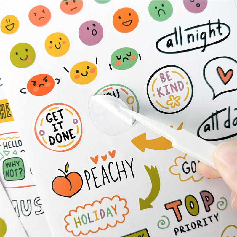 Superior-Grade 8 High-Standard Sheets 240+ First-Class Planner Stickers Premium-Quality Monthly Superior-Grade Weekly Premium-Quality Daily