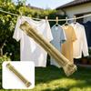 10 20 30 50M Portatile da Esterno Multifunzionale Corda per Stendere i Panni in Filo d'Acciaio Rivestito in PVC Corda per Stendere il Bucato