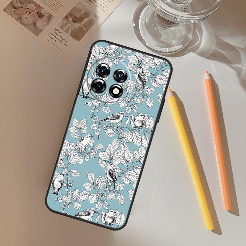 Birds Flock Funda For OnePlus 12 12R 13 R 11 9 10 Pro 8T 9RT 10T OnePlus Nord 4 CE 2 3 Lite N20 N30 Case