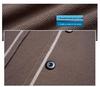 Men's Slim Fit Spring/Autumn Knit Cardigan with Pockets - Solid Color Korean Style Outerwear