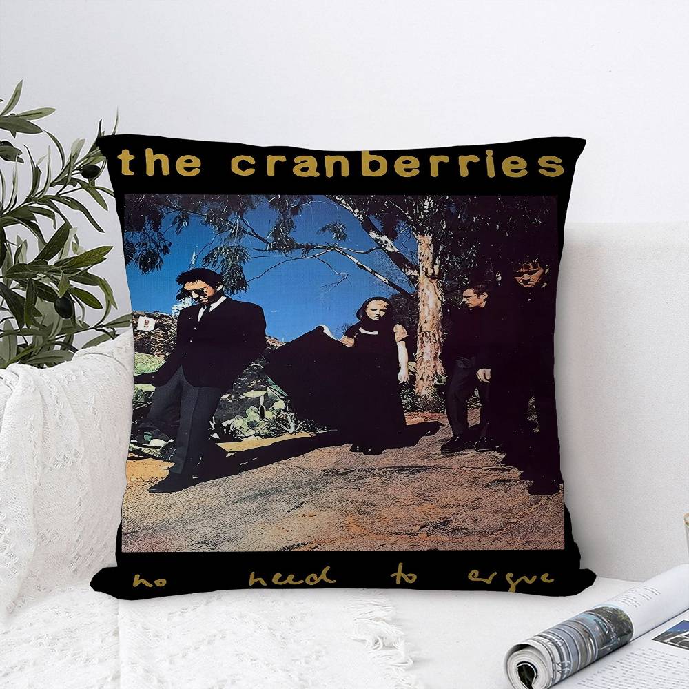 T-The C-Cranberries Band Dekorative Raumästhetik Kissenbezug Heimdekoration Schlafzimmer Sofa Bett Couch Kissenbezug 45x45
