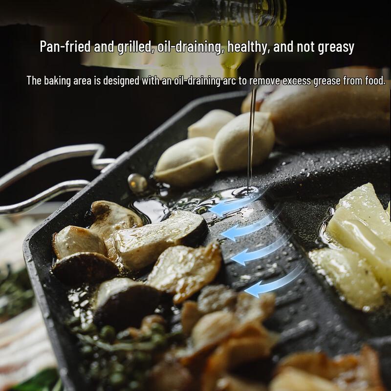 FIRE-MAPLE Thousand Flavor Non-stick Grill & Fry Pan