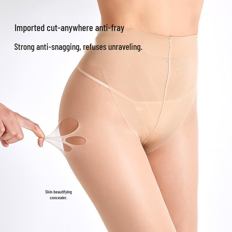 Women's Anti-Snag Flesh-Colored Stockings: Adjustable, Wear-Resistant, Sexy Black Silk & Natural Nude Pantyhose