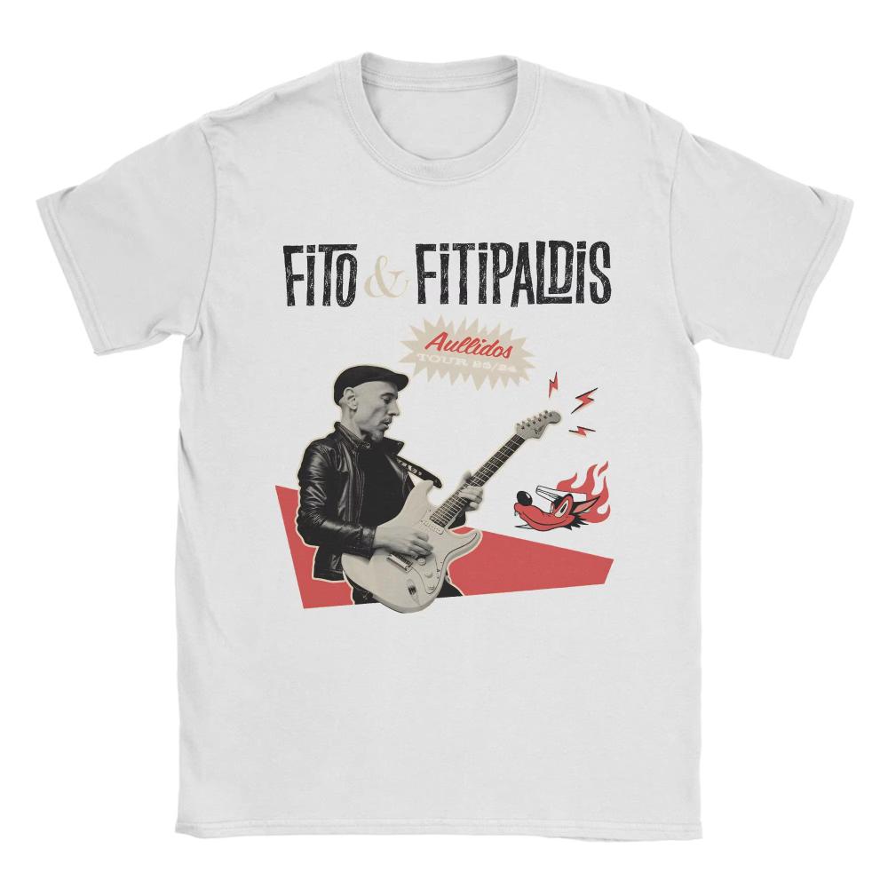 Oversized TShirt Summer Fitos Fitipaldis Band Trendy Cool TShirts Cotton Tshirt for Unisex Women Aesthetic Short Sleeve Top Tees