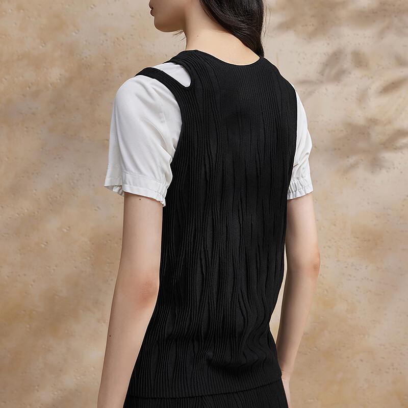 Bo Textured Knit Slim Fit Tank Top BDR2SD1020