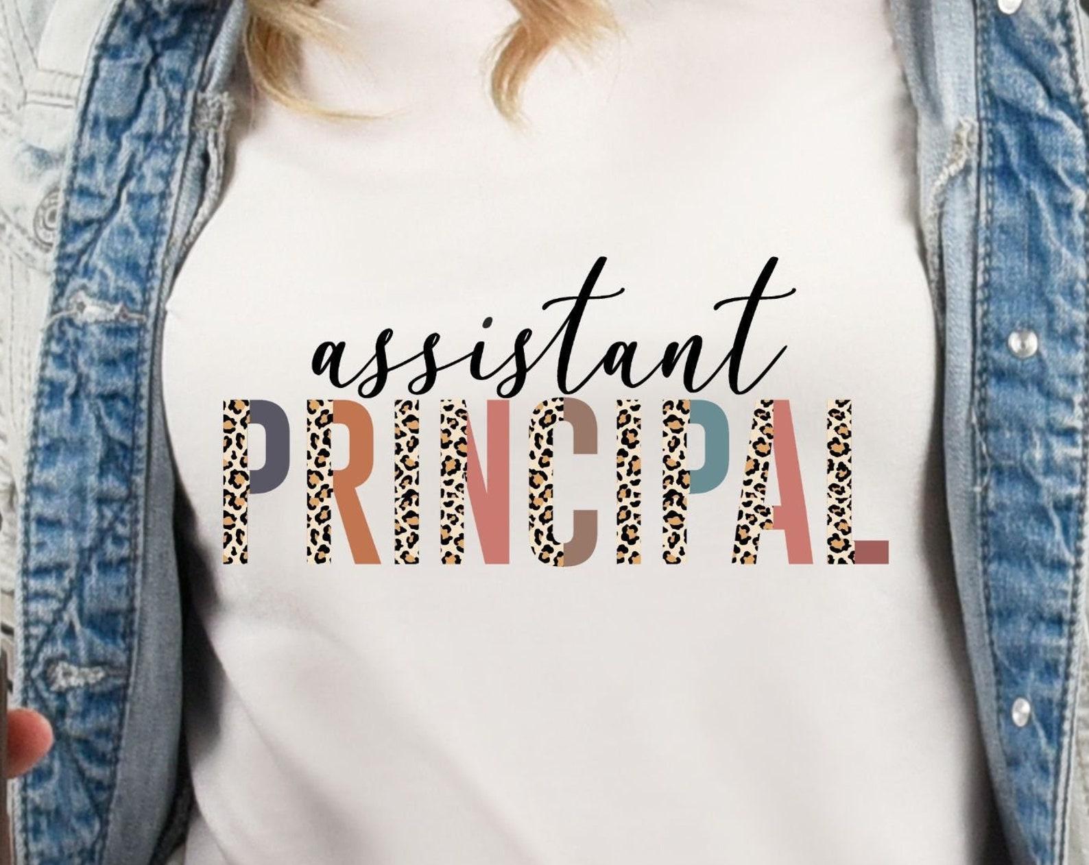 Assistant Principal, assistant principle tshirt, teachers tee, educational shirt 3XL