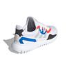 adidas Originals Flex Collection J Abrasion Resistant Breathable Low Top Kids Lifestyle Shoes White Blue Gray Unisex FX5321